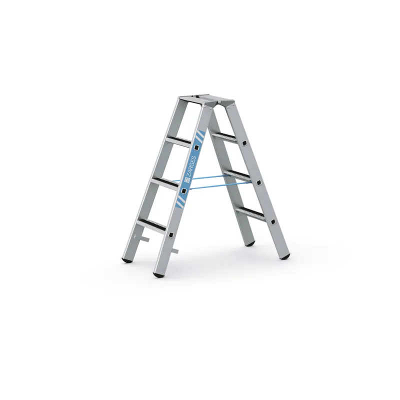 ZARGES Gebördelte Stufen-Stehleiter R13step B - Aluminium eloxiert Sofort Bestellen
