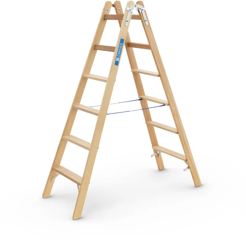 Günstig ZARGES Holz-Stufen-Stehleiter Crestastep B