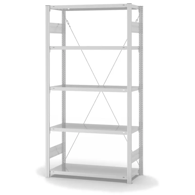 hofe Fachbodenregal zur Einseitigen Nutzung - Stecksystem ORION PLUS Bestpreis