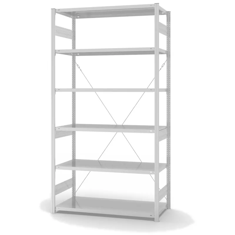 Neue Kollektion hofe Fachbodenregal zur Einseitigen Nutzung - Stecksystem ORION PLUS