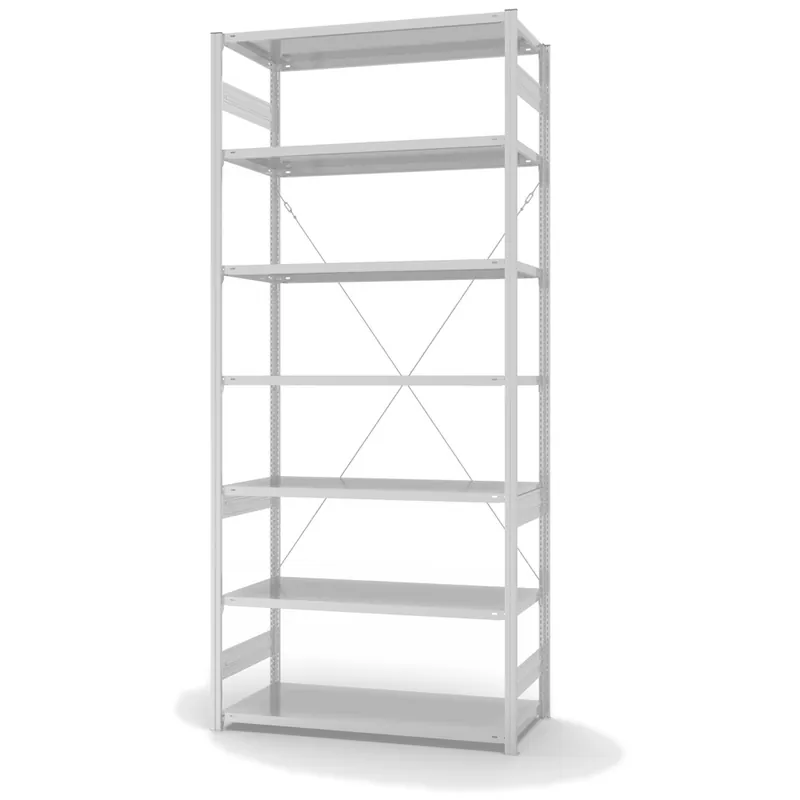 hofe Fachbodenregal zur Einseitigen Nutzung - Stecksystem ORION PLUS Mega-Angebot