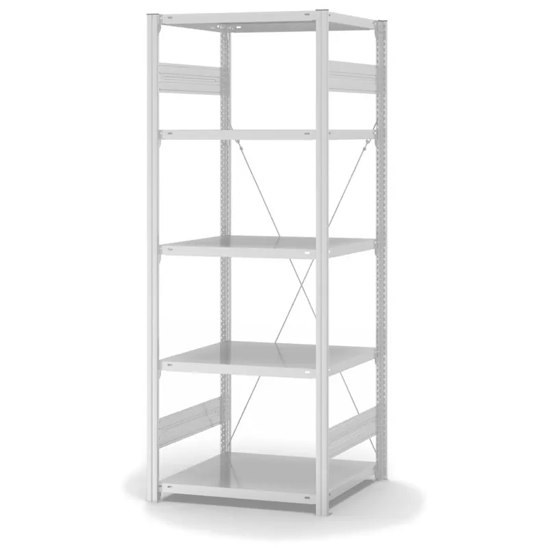 Highlight hofe Fachbodenregal zur Einseitigen Nutzung - Stecksystem ORION PLUS