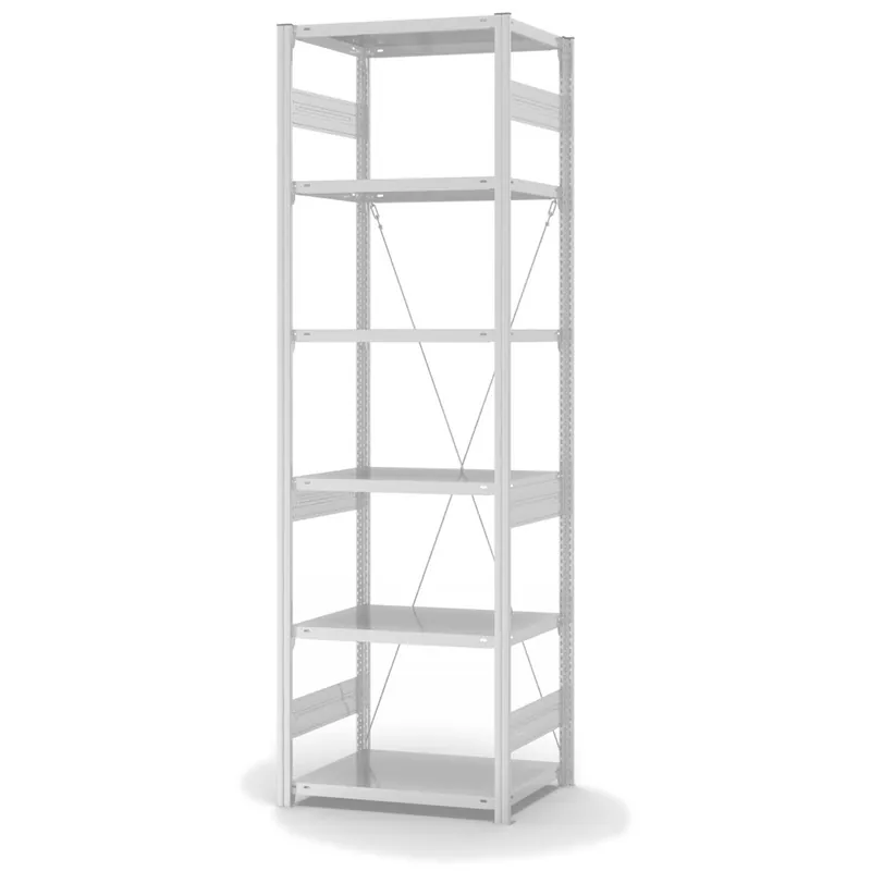 Bestseller hofe Fachbodenregal zur Einseitigen Nutzung - Stecksystem ORION PLUS