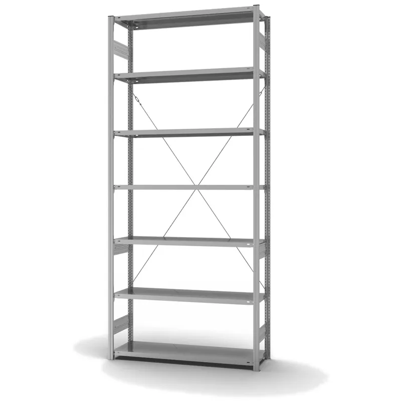 hofe Fachbodenregal zur Einseitigen Nutzung - Stecksystem ORION PLUS Bestpreis