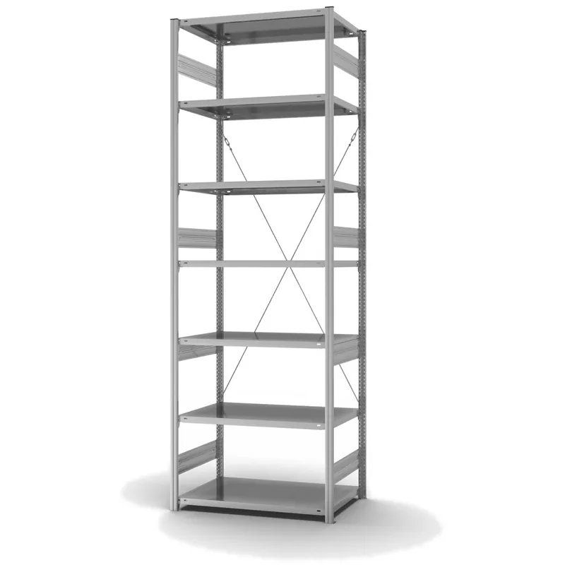 hofe Fachbodenregal zur Einseitigen Nutzung - Stecksystem ORION PLUS Neue Kollektion