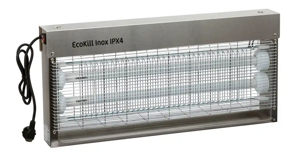Kerbl Fliegenvernichter EcoKill Inox IPX4 Zertifiziert
