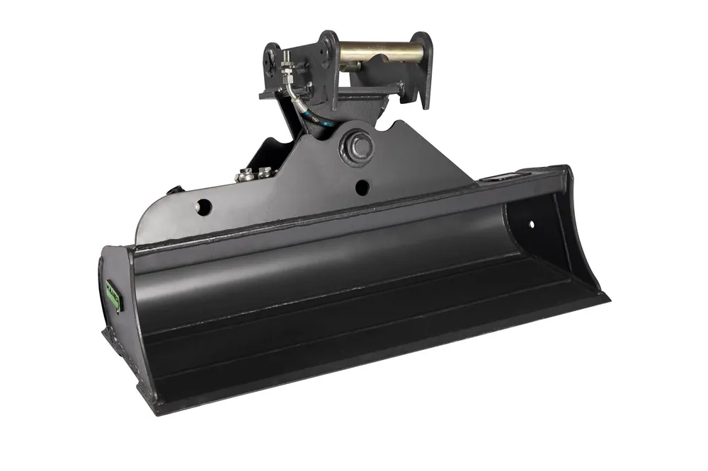 HÄNER Grabenräumlöffel hydraulisch mit MS01 für Bagger 1,2-1,9t Preisreduziert