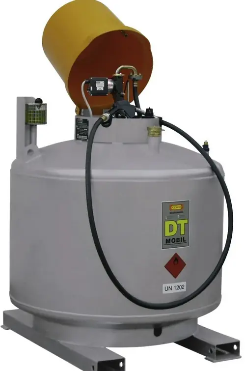 Direkt Vom Hersteller CEMO DT MOBIL Einzeltankanlage 980l - lackiert