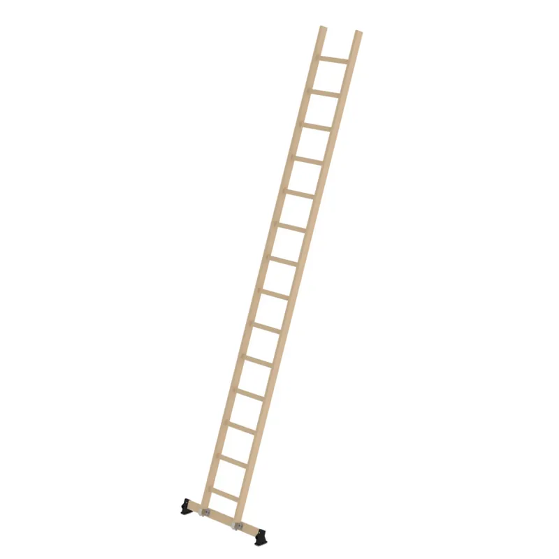 Schneller Versand MUNK Sprossen-Anlegeleiter Holz nivello®-Traverse