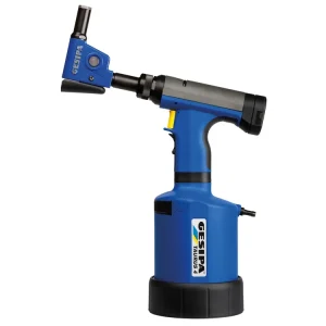 Aktuell GESIPA Schließringbolzen-Setzgerät TAURUS 4 mit Winkelkopf compact 90° für Schließringbolzen Ø 6,4 mm (1/4)"