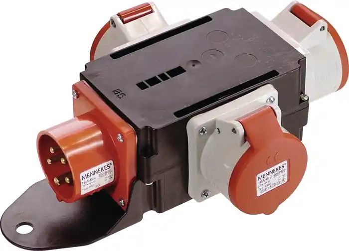 Beliebt CEE-Adapter MIXO RHEIN 1xCEE-Stecker 400V,16 A,5-polig IP44 AS-SCHWABE