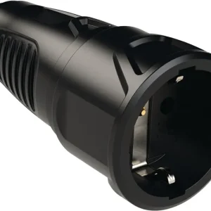 Jetzt Kaufen Schutzkontaktkupplung 10-/16 A 250 V schwarz IP20 VG JÄGER DIREKT