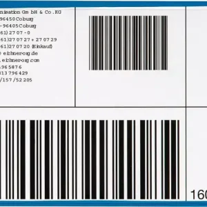 Etikettentasche B160xH110mm magn.10St./Pack EICHNER VE: 10 Stück Neu