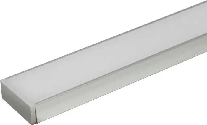 Nur Heute Leuchtenprofil Set Paris Set Paris Nutmaß 18x7mm Einbau Alu/KU EV1/Gefrostet L&S