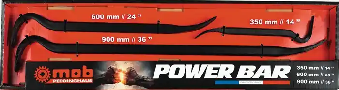 Nageleisenset Power Bar Gesamt-L.350/600/900mm Inh.3-tlg.PEDDINGHAUS Angebot
