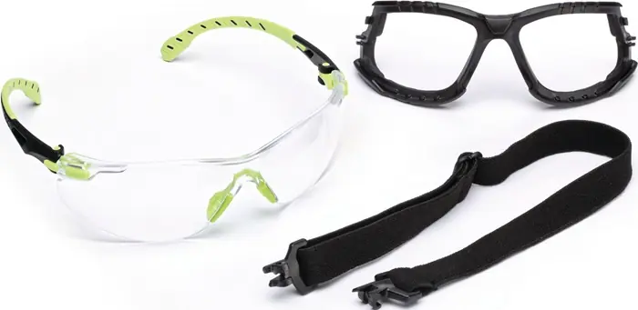 Garantierte Lieferung Schutzbrille Solus™ 1000-Set EN 166,EN 170 Bügel grün,Scheibe klar PC 3M