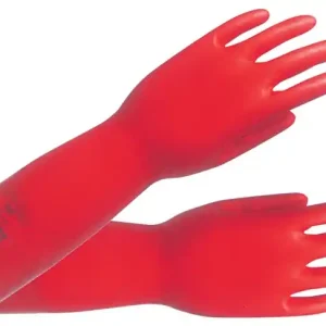 Beliebt Chemiehandschuh AlphaTec Sol-Vex 37-900 Gr.8 rot EN 388,EN 374,ISO 9001 VE: 12 Paare