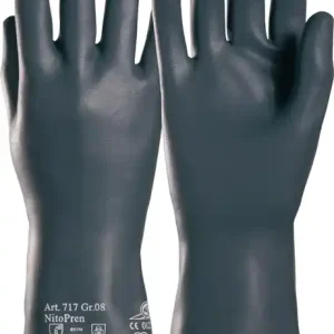 Aktuell Chemiehandschuh Nitopren 717 Gr.10 dunkelgrau EN 388,EN 374 PSA III HONEYWELL VE: 10 Paare
