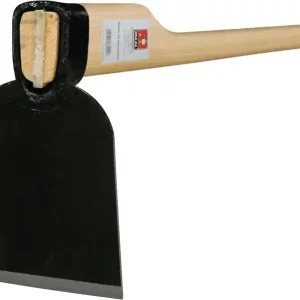 Kleinhacke Blattmaß 145x95x100mm geschmiedet,m.Eschenstiel G.1000g IDEAL Heißes Angebot