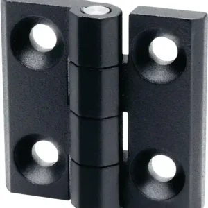 Bestpreis Scharnier GN 237 H.50mm B.50mm S.6mm Zink-Druckguss besch.GANTER VE: 10 Stück