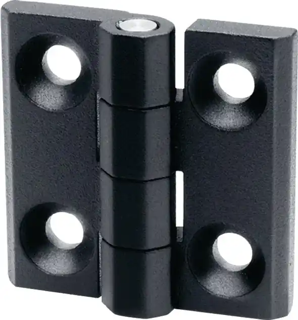 Bestpreis Scharnier GN 237 H.50mm B.50mm S.6mm Zink-Druckguss besch.GANTER VE: 10 Stück