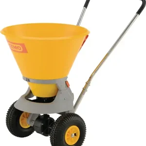 Streugutwagen 35l Ku.gelb Bereifung Luft m.Streumengenregler 1-4m Cemo Highlight