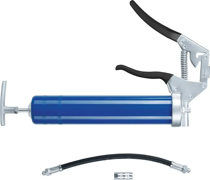 Markenprodukt Einhandfettpresse f.400g Kartuschen/loses Fett 500 cm³ PRESSOL