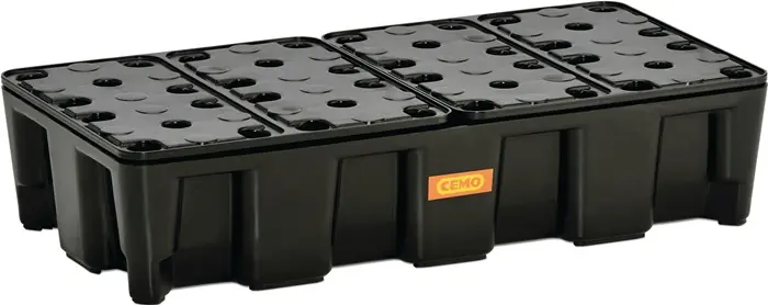 Saisonangebot Auffangwanne 35l L800xB400xH180mm PE m.PE-Rost CEMO