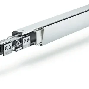 Preis Gesenkt Schiebesyst.Levolan 120 120kg 2450mm Edelstahllook Glasflg.Kompletts.