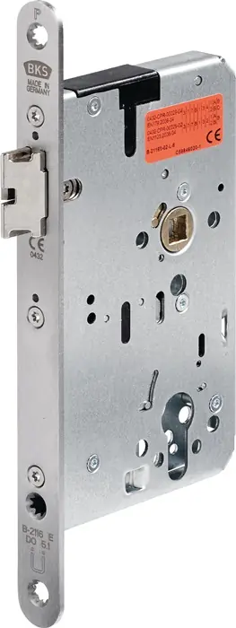 Panik-Einsteckschloss 2116 Fkt.E rd 20/55/72/9mm DIN R VA selbstverr.BKS Neuheit