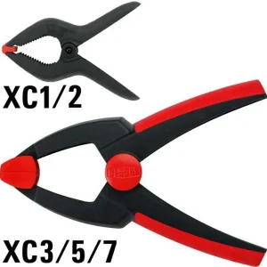 Geprüft Federzwinge Clippix XC Spann-W.max.75mm Ku.A.70mm BESSEY VE: 10 Stück