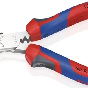 Must-Have Verdrahtungszange L.160mm 0,5-0,75/1,5/2,5mm² verchr.Comfort-Griff KNIPEX