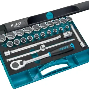 Schneller Versand Steckschlüsselsatz 900Z 25-tlg.1/2 Zoll SW 10-32mm Z.90 12-kant HAZET