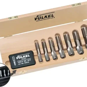 Handgewindebohrersatz HexTap G1/8-1 Zoll HSSG ISO2 (6H) VÖLKEL Jetzt Bestellen