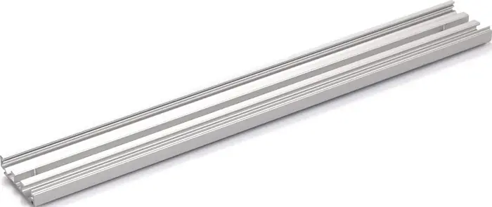 Zargenausgleichsprofil Wm.Alu.Edelstahl-Look L.2050mm Levolan 60/120 GEZE Nur Für Kurze Zeit