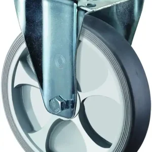 Bockrolle D.200mm Trgf.220kg thermopl.Ku.Platte L135xB110mm BS ROLLEN Sonderangebot