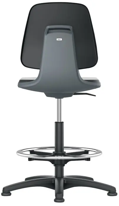 Arbeitsdrehstuhl Labsit Bodengleiter+Fußring Sitzsch.anth.Integralschaum Markenware