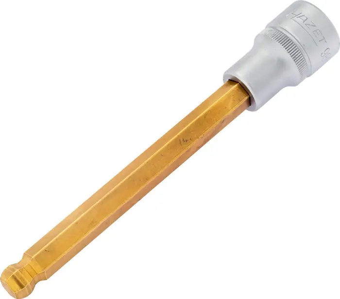 Steckschlüsseleinsatz 986KK 1/2 Zoll Innen-6-kant SW 10mm L.140mm HAZET Top-Seller