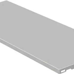 Top-Seller Stahlfachboden B.800mm T.300mm STA weißalu.ALFER ALUMINIUM