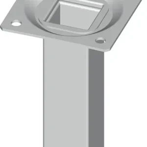 Sofort Bestellen Möbelfuß weiß 25x25mm H.600mm Platte ALFER ALUMINIUM VE: 4 Stück