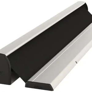 Fingerschutzprofil NR-32 UniSafe L.2000mm BG verkehrsweiß Rollo schwarz ATHMER Highlight