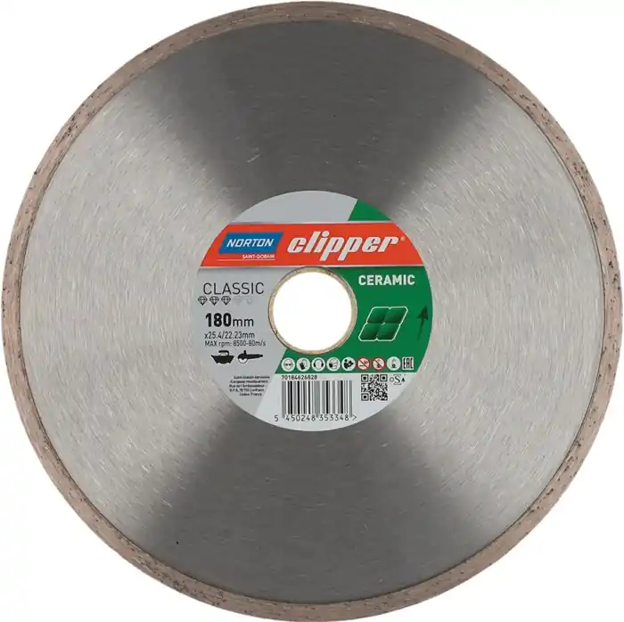 Diamanttrennscheibe Classic Ceramic D180mm Bohr25,4/22,23mm 1,7mm NORTON CLIPPER Sale