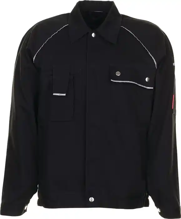 Bundjacke Canvas 320 Gr.56 schwarz/schwarz PLANAM Wochenendangebot