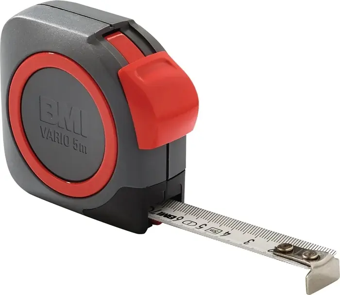 Neu Im Sortiment Taschenrollbandmaß VARIO L.3m B.13mm mm/mm EG I (± 0,5 mm/m) Ku.Festst.BMI