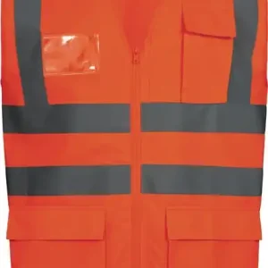 Preisreduziert Warnweste EWALD Gr.XL orange EN ISO 20471 Kl.EN ISO 13688 SAFESTYLE