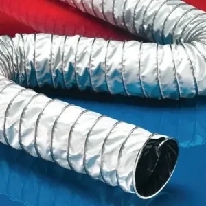 Absaug- u.Gebläseschlauch CP PTFE_GLASS-INOX 471 EC 110mm 122,00mm 6m VE: 6 Meter Abverkauf