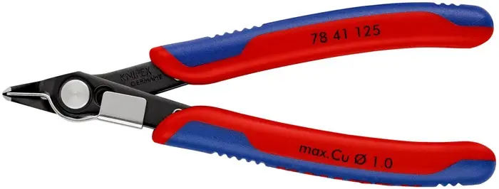 Wochenendangebot Elektronik-Seitenschneider Super-Knips® L.125mm Form 4 Facette nein brün.KNIPEX