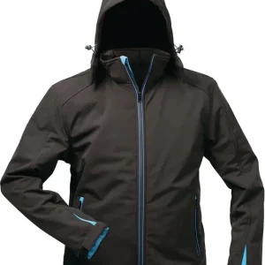 Neu Im Sortiment Wintersoftshelljacke Uranos Gr.XXXL schwarz/blau ELYSEE