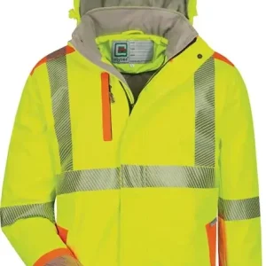 Abverkauf Warnschutzsoftshelljacke Rickmer Gr.S gelb/orange ELYSEE