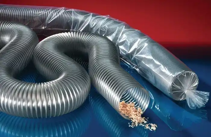 Gebläseschl.TIMBERDUC® PUR 531 AS ID 140mm AD 148,00mm 4mm L.5m Rl. VE: 5 Meter Wochenendangebot